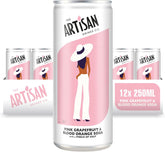 Artisan Pink Grapefruit & Blood Orange Soda 250ml (12 X 250ml )
