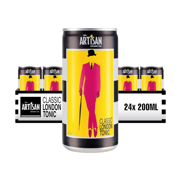 Classic London Tonic 200ml  (6 cans of 200ml )