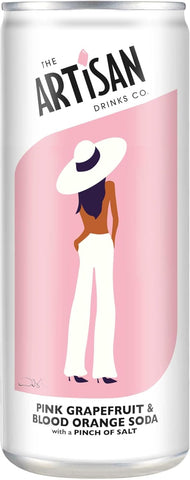 Pink Grapefruit & Blood Orange Soda  250ml  (12 X250ml )