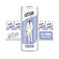Cloudy Lemon & Bergamot Craft Soda 250ml  (12 X 250ml)