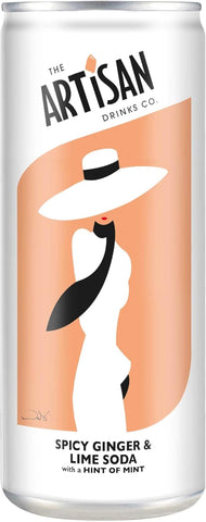 Spicy Ginger & Lime Soda -   250ml  (12 X250ml )