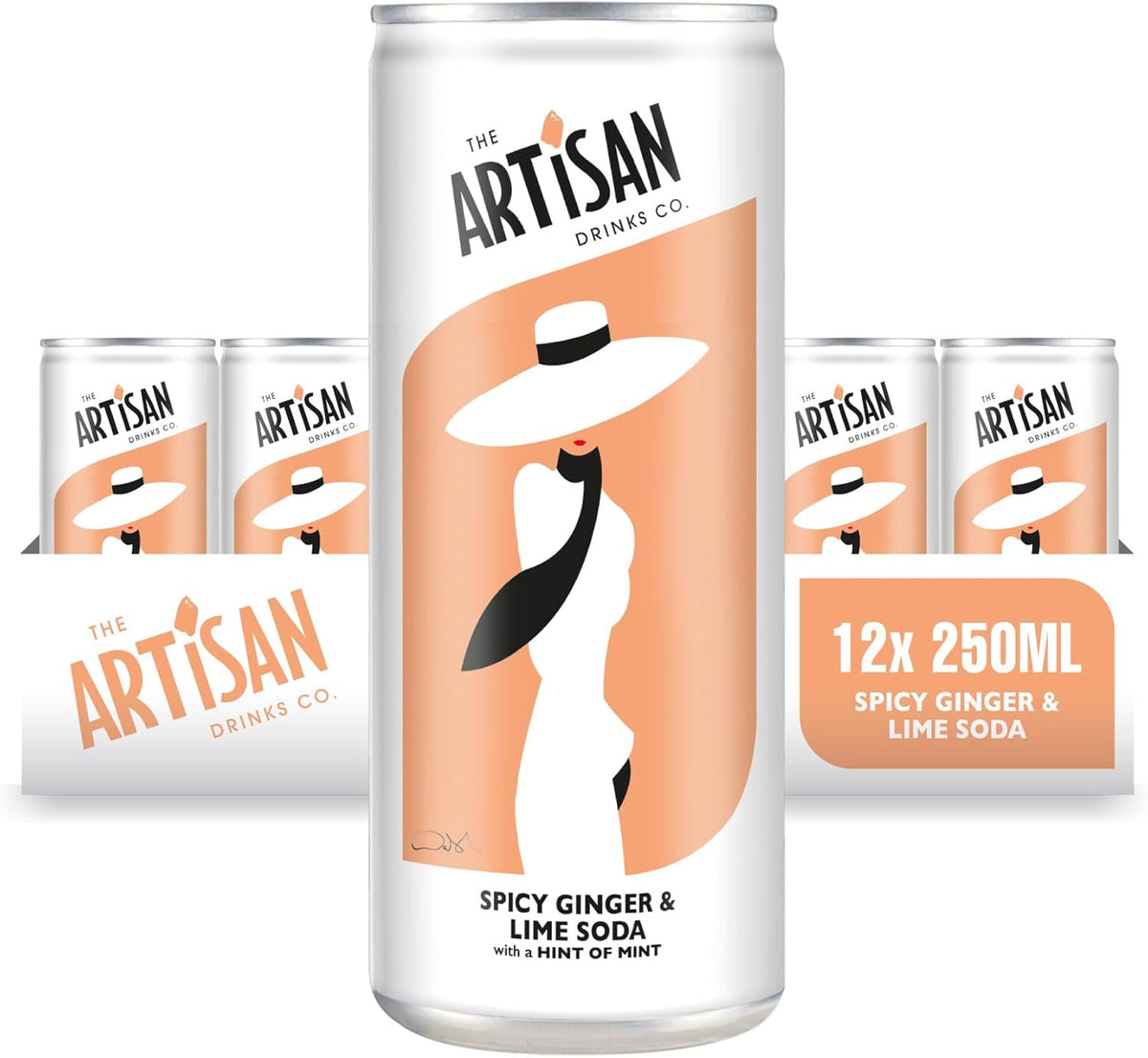 Spicy Ginger & Lime Soda -   250ml  (12 X250ml )