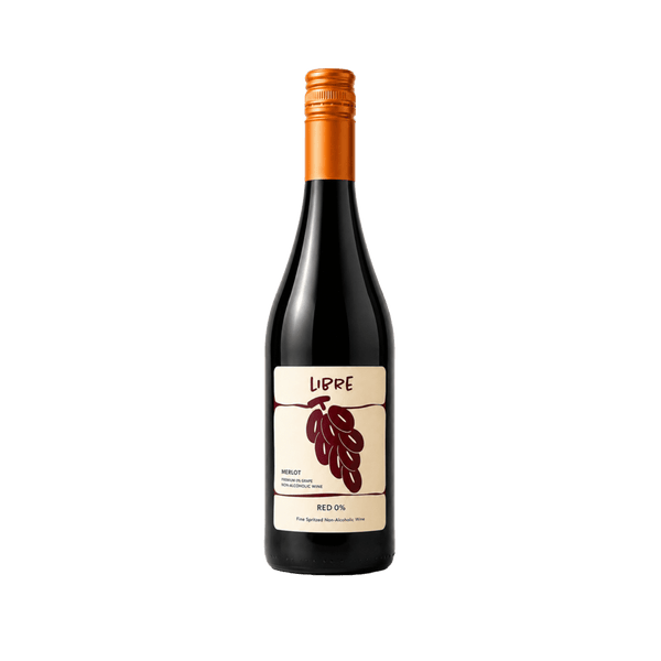 Merlot Red 0% – 750ml (Dealcoholized Red Wine)