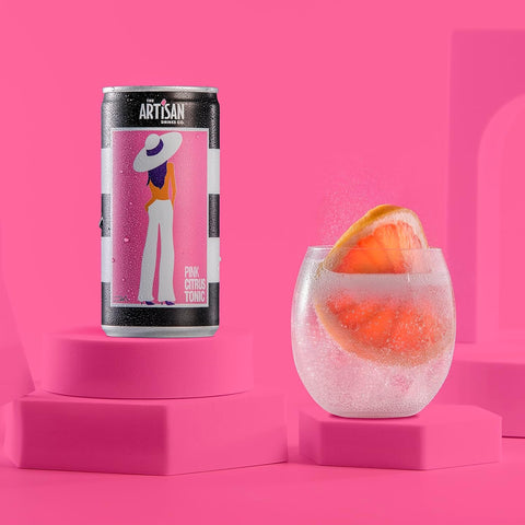 Pink Citrus Tonic 200ml  (24cans of 200ml )