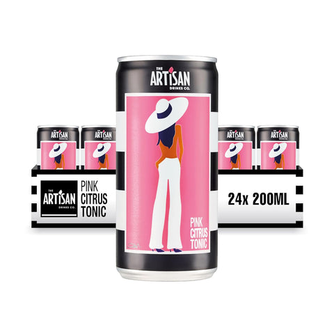 Pink Citrus Tonic 200ml  (24cans of 200ml )