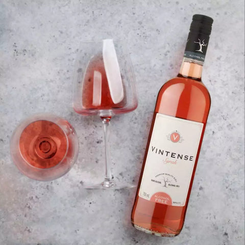 Vintense Cepages Syrah Rosé – 750ml Alcohol-Free Rosé Wine